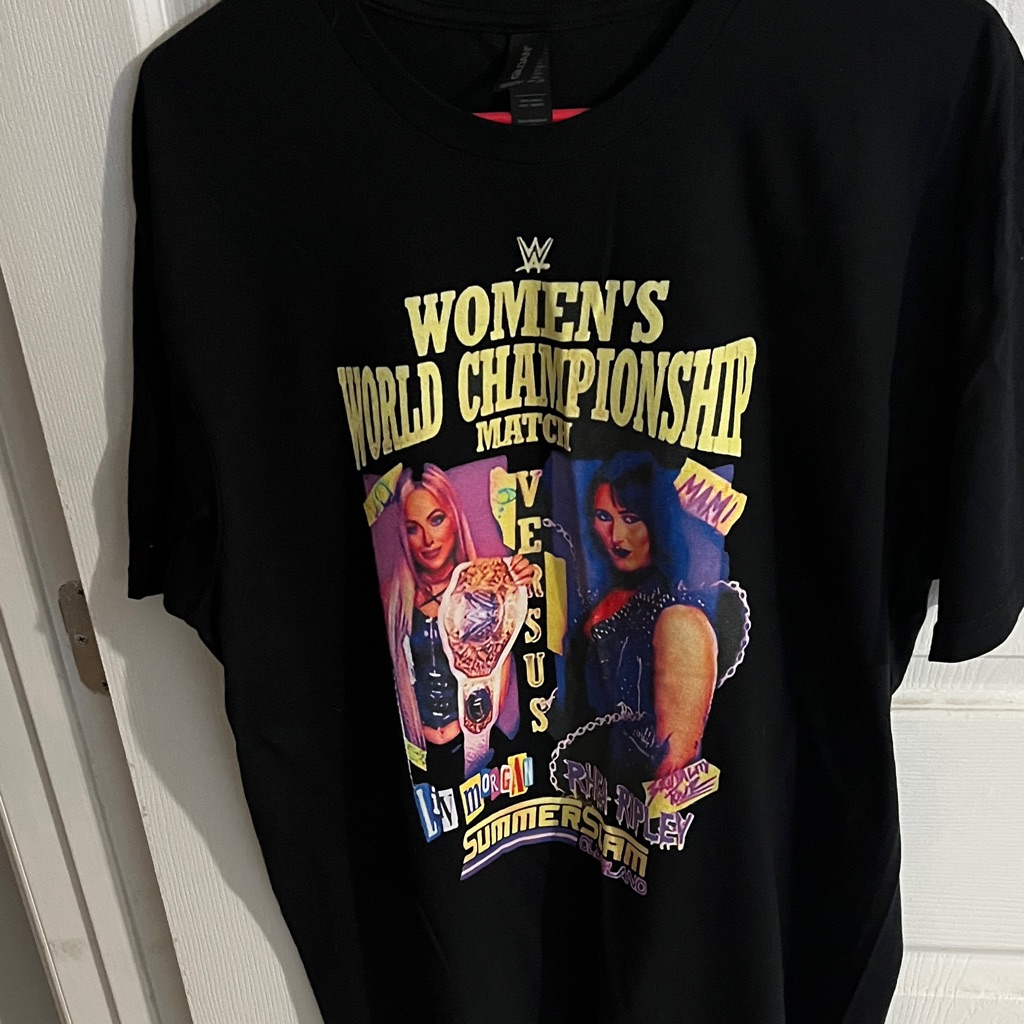 Wwe Black Womens Championship Match Tee